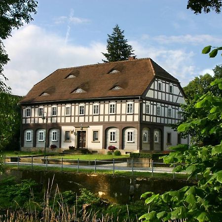 Komfort-Ferienwohnung "Zur Schmiedebruecke" Großschönau Buitenkant foto
