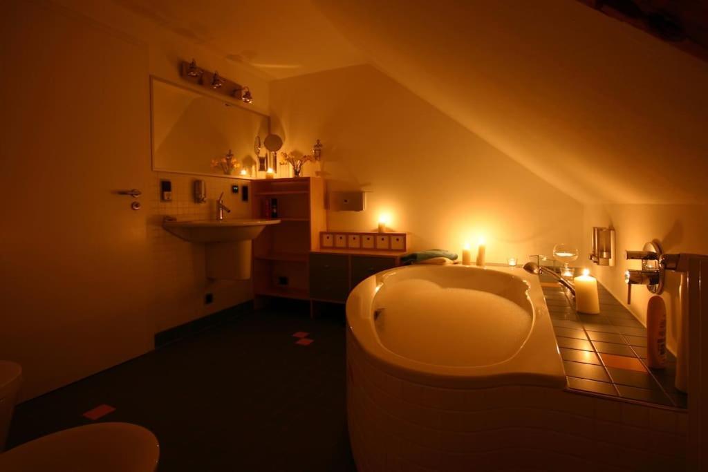 Komfort-Ferienwohnung "Zur Schmiedebruecke" Großschönau Buitenkant foto