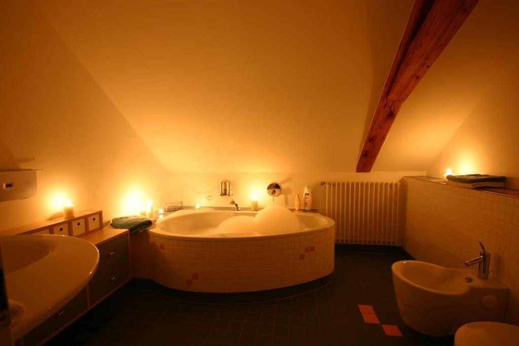 Komfort-Ferienwohnung "Zur Schmiedebruecke" Großschönau Buitenkant foto