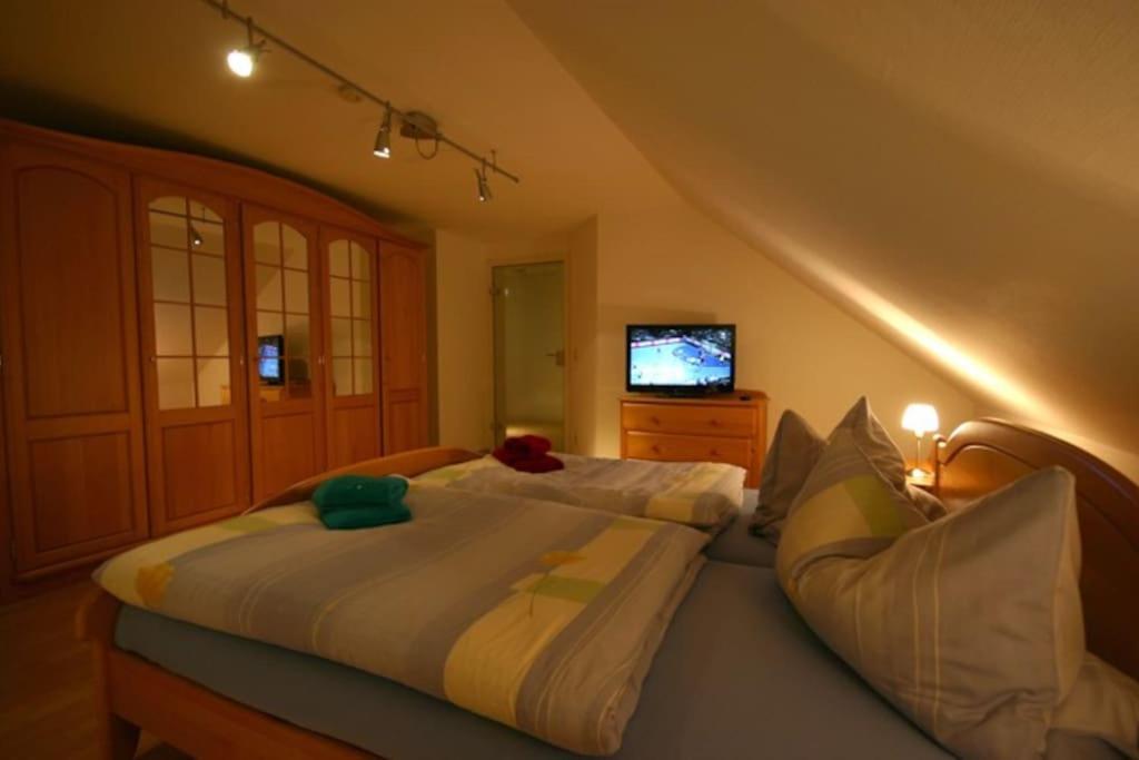 Komfort-Ferienwohnung "Zur Schmiedebruecke" Großschönau Buitenkant foto